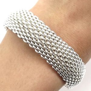 Tiffany & Co. Silver Mesh Somerset Bracelet